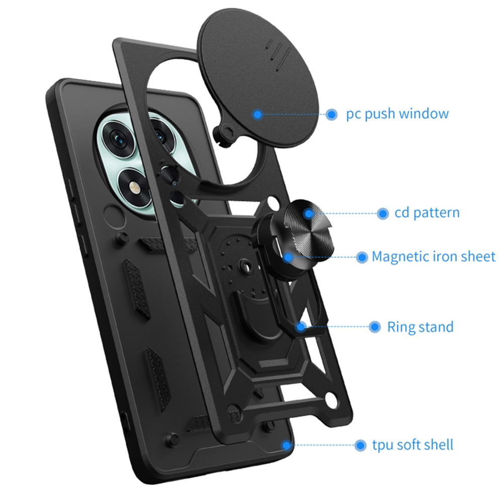 Custodia per Honor Magic7 Pro, Techsuit, CamShield, Rosa