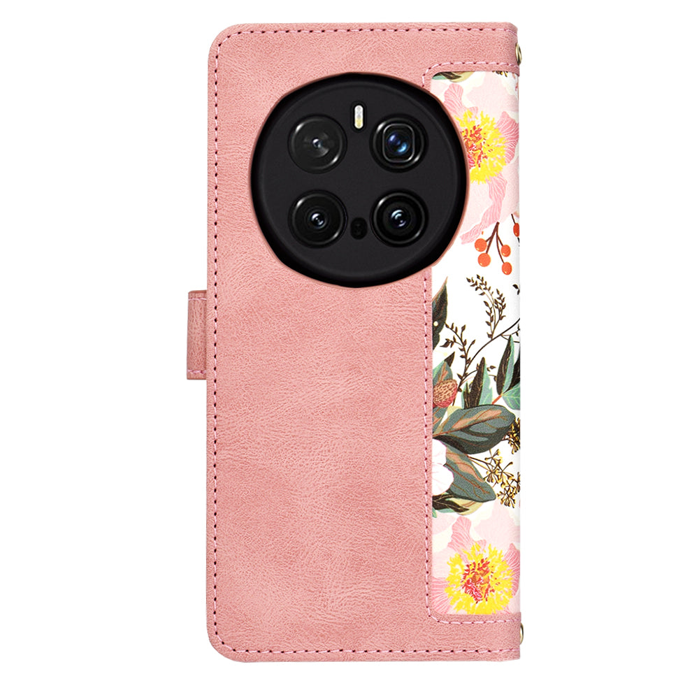 Custodia per Honor Magic7 Pro, Techsuit, FlipCraft, Rosa