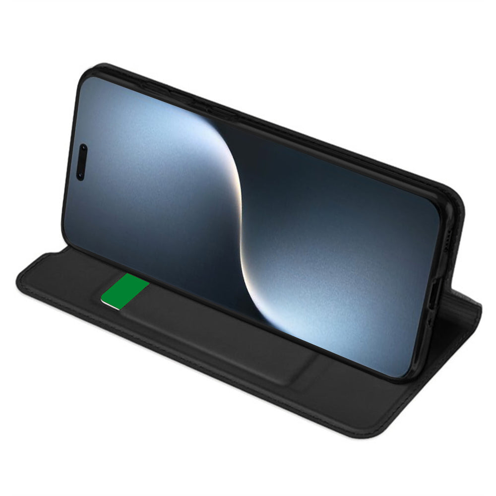 Custodia per Honor Magic7 Pro, Techsuit, Magskin Book, Nera