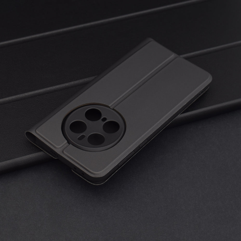 Custodia per Honor Magic7 Pro, Techsuit, Magskin Book, Nera