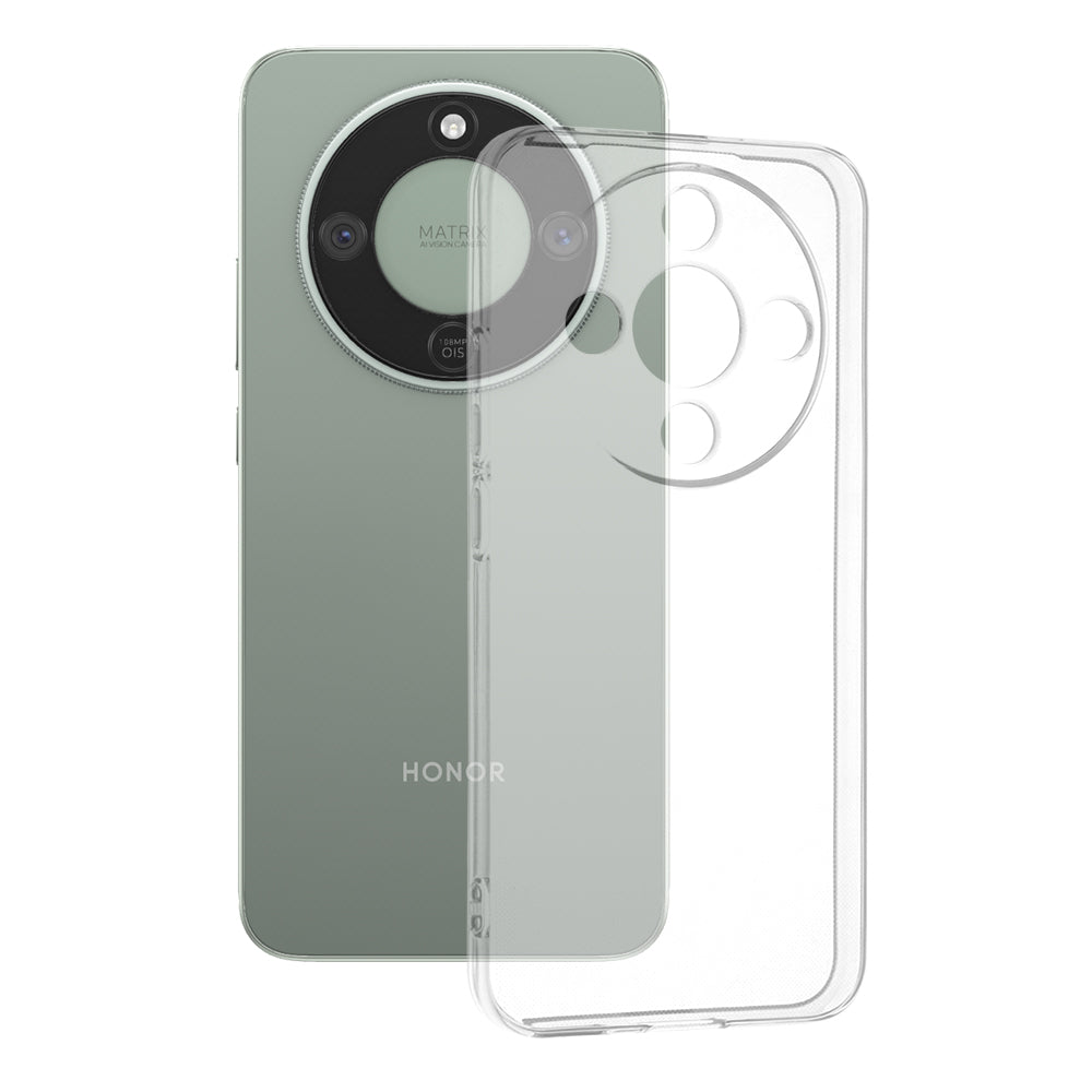 Custodia per Honor Magic8 Lite, Techsuit, Clear, Trasparente