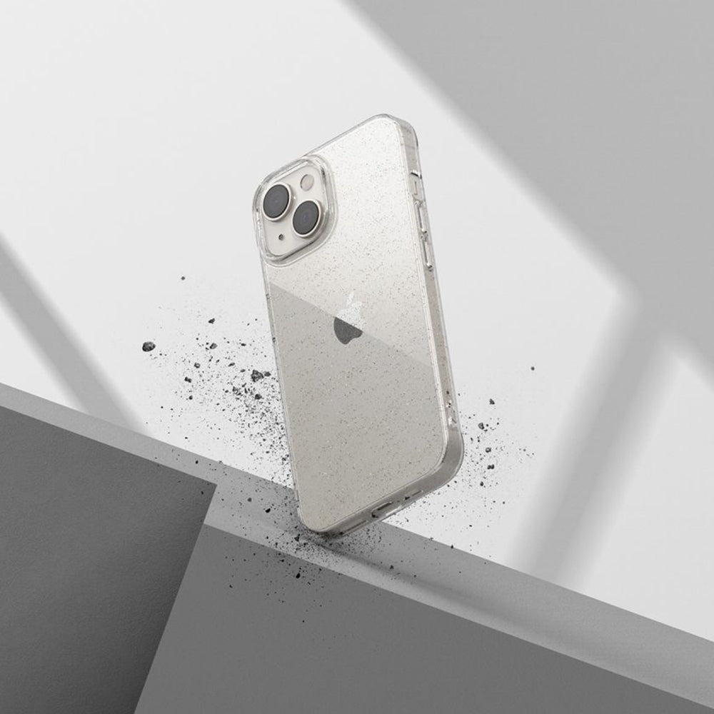 Case for Honor Magic8 Lite, Techsuit, SparkleSkin, Transparent