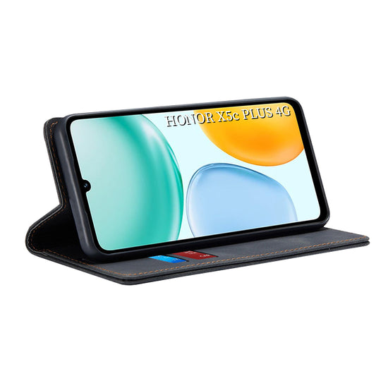 Custodia per Honor X5c Plus, Techsuit, Confy, Nera