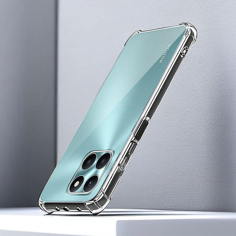 Case for Honor X6a, Techsuit, Shockproof Clear, Transparent