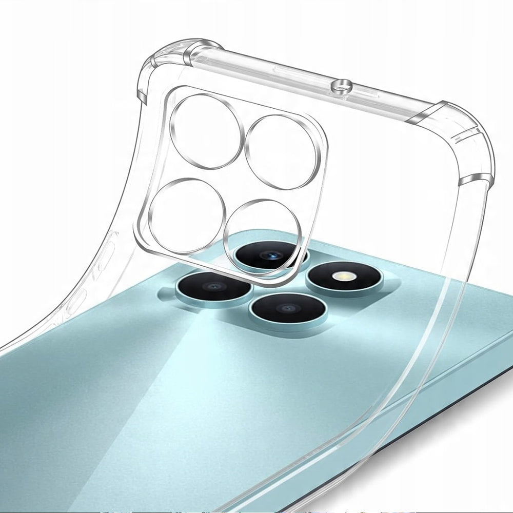 Custodia per Honor X6c, Techsuit, Shockproof Clear, Trasparente