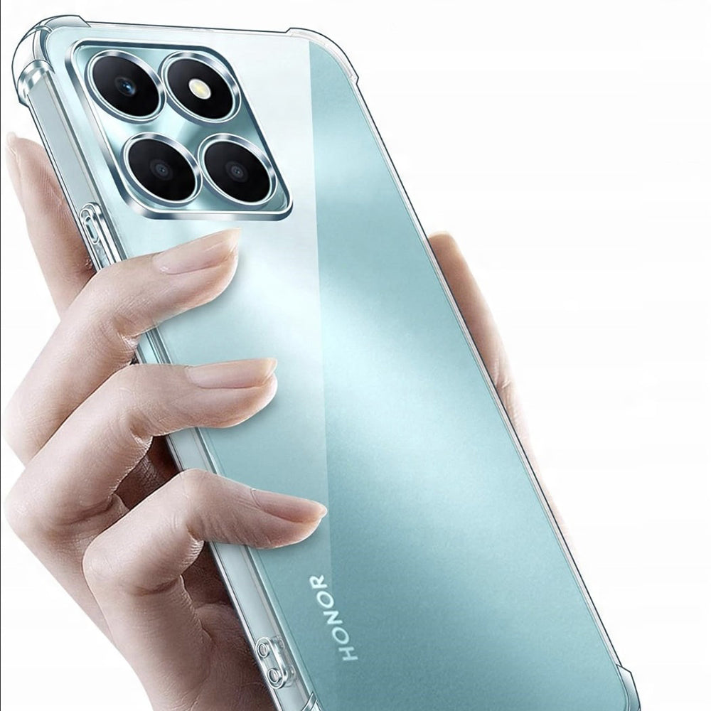 Custodia per Honor X6c, Techsuit, Shockproof Clear, Trasparente