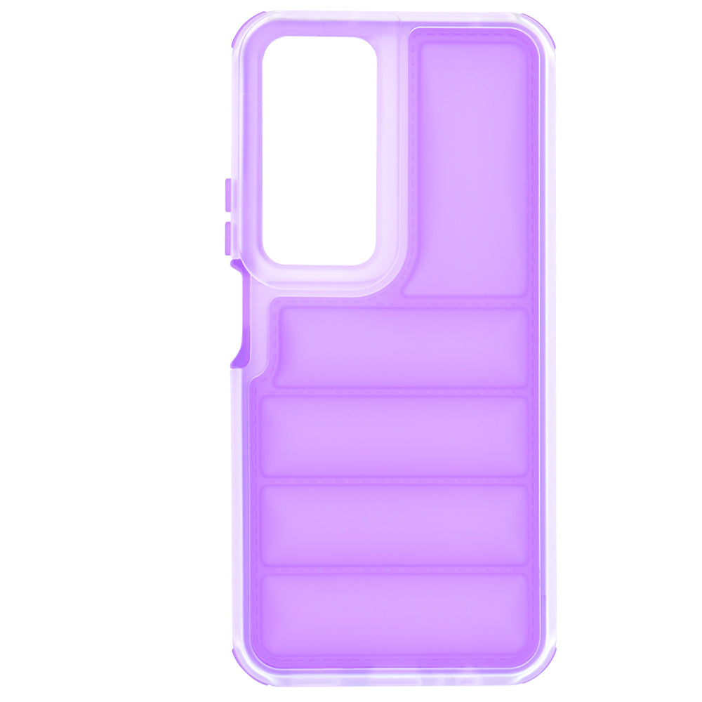 Custodia per Honor X7b 5G / 90 Smart / X7b 4G, Techsuit, Wave Shield, Viola