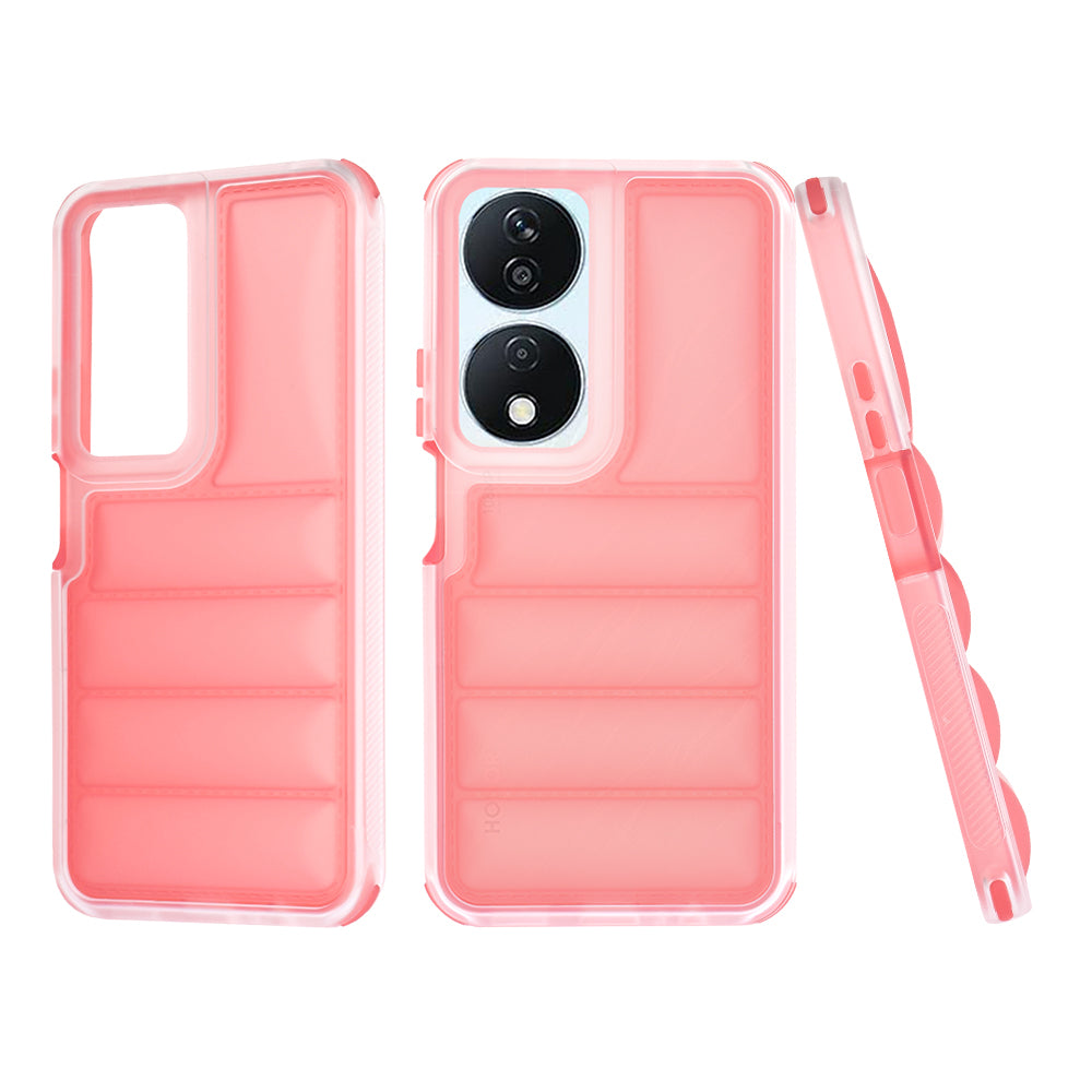 Custodia per Honor X7b 5G / 90 Smart / X7b 4G, Techsuit, Wave Shield, Rossa