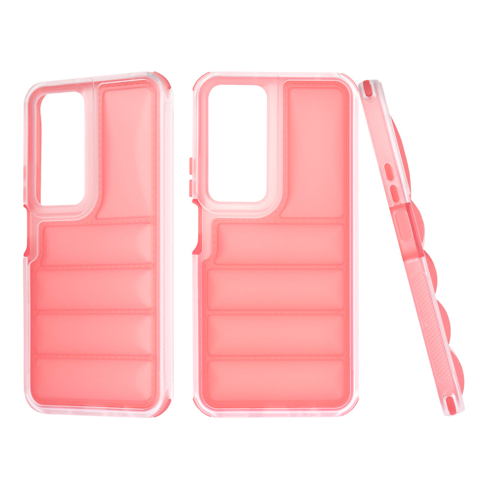 Custodia per Honor X7b 5G / 90 Smart / X7b 4G, Techsuit, Wave Shield, Rossa