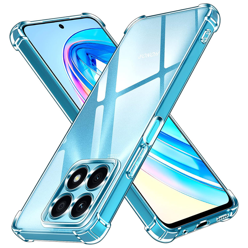 Custodia per Honor X8a, Techsuit, Shockproof Clear, Trasparente