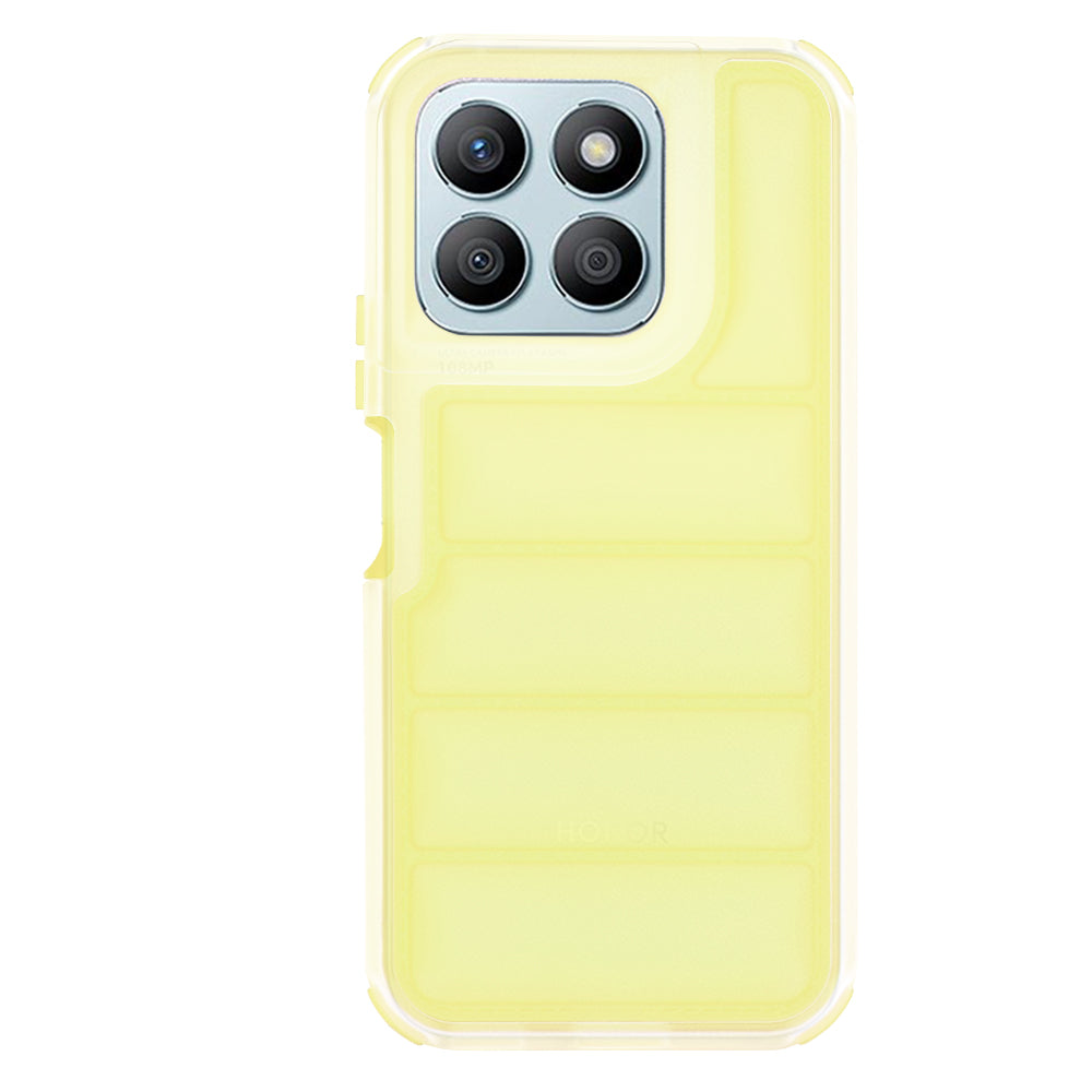 Custodia per Honor X8b, Techsuit, Wave Shield, Gialla