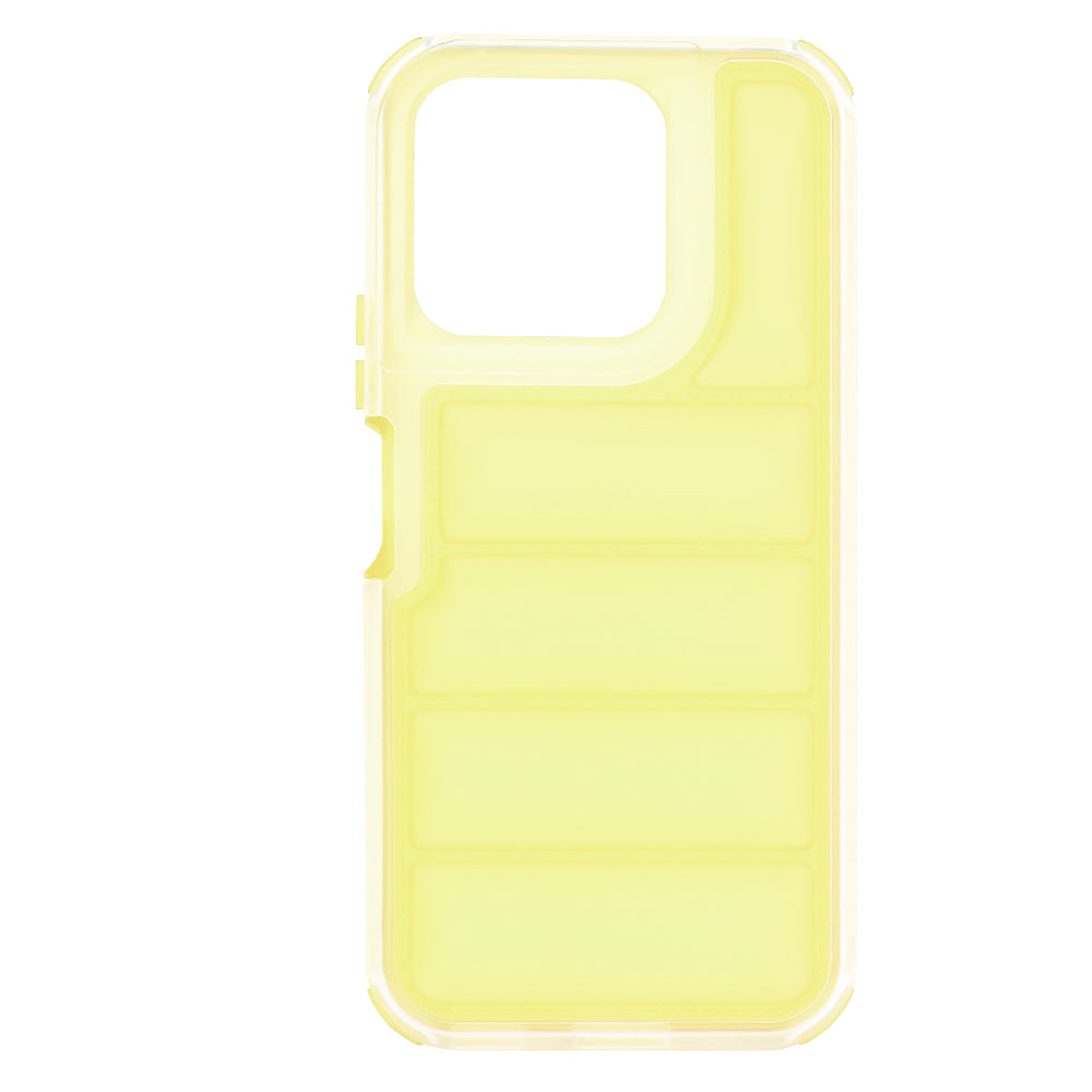 Custodia per Honor X8b, Techsuit, Wave Shield, Gialla