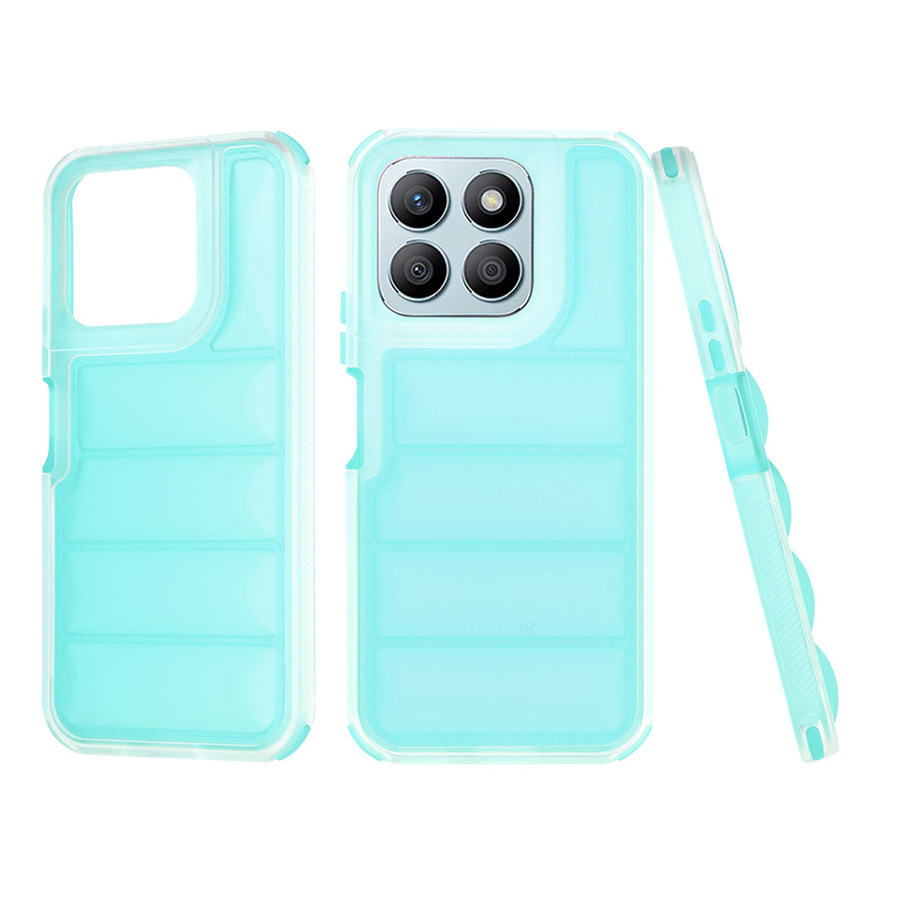 Custodia per Honor X8b, Techsuit, Wave Shield, Turchese