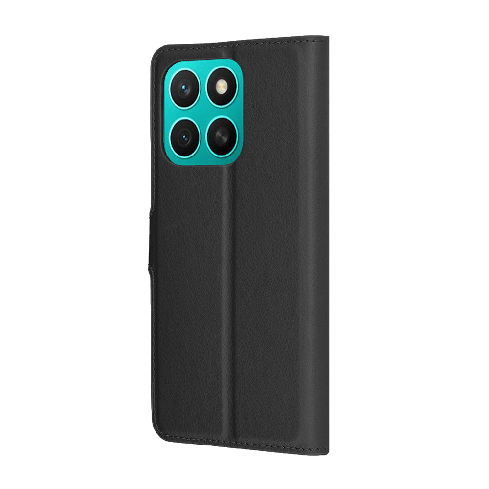 Custodia per Honor X8c, Techsuit, Leather Folio, Nera