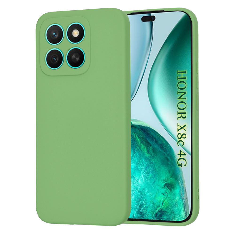 Custodia per Honor X8c, Techsuit, SoftFlex, Verde Chiaro