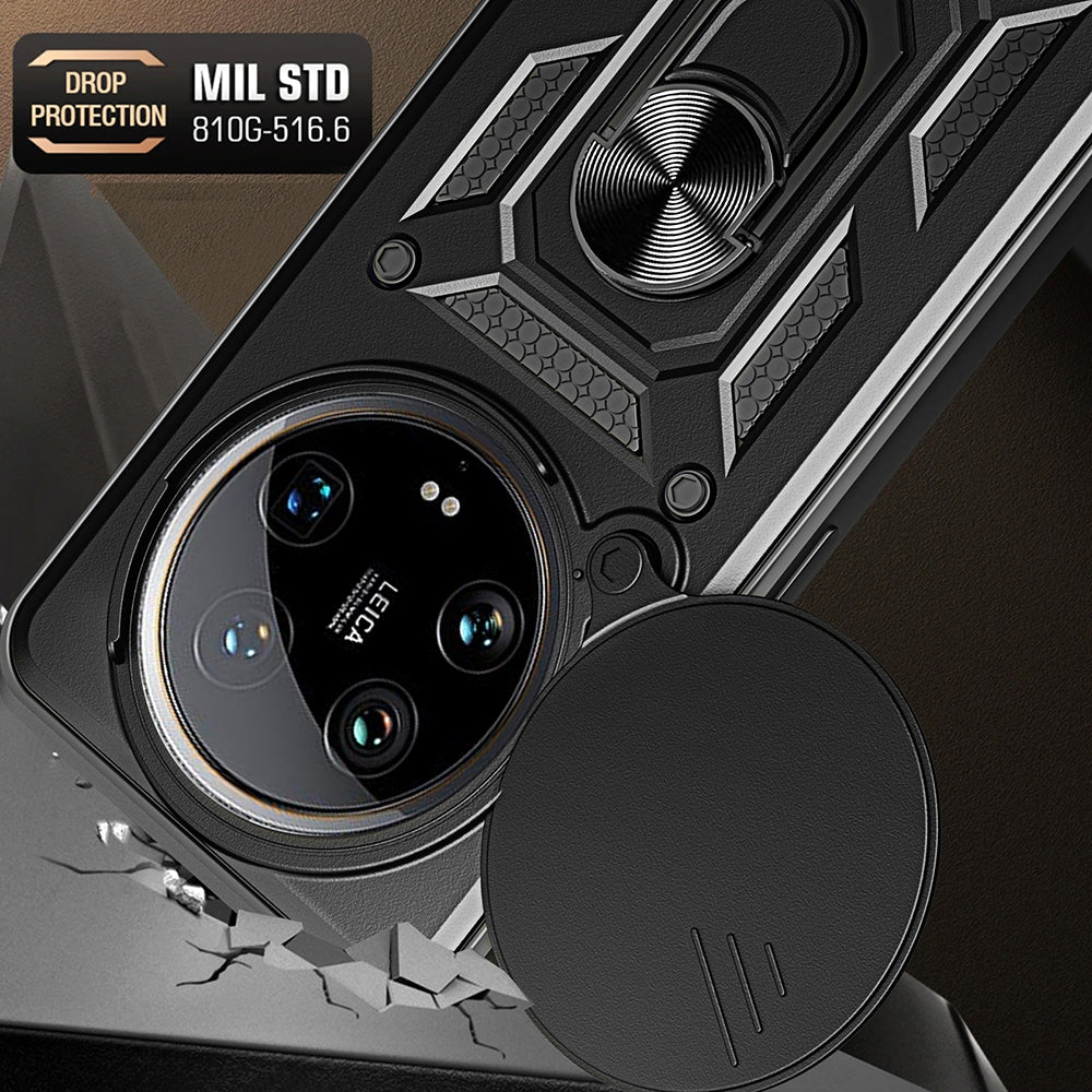 Custodia per Honor X9c / Magic7 Lite, Techsuit, CamShield, Nera