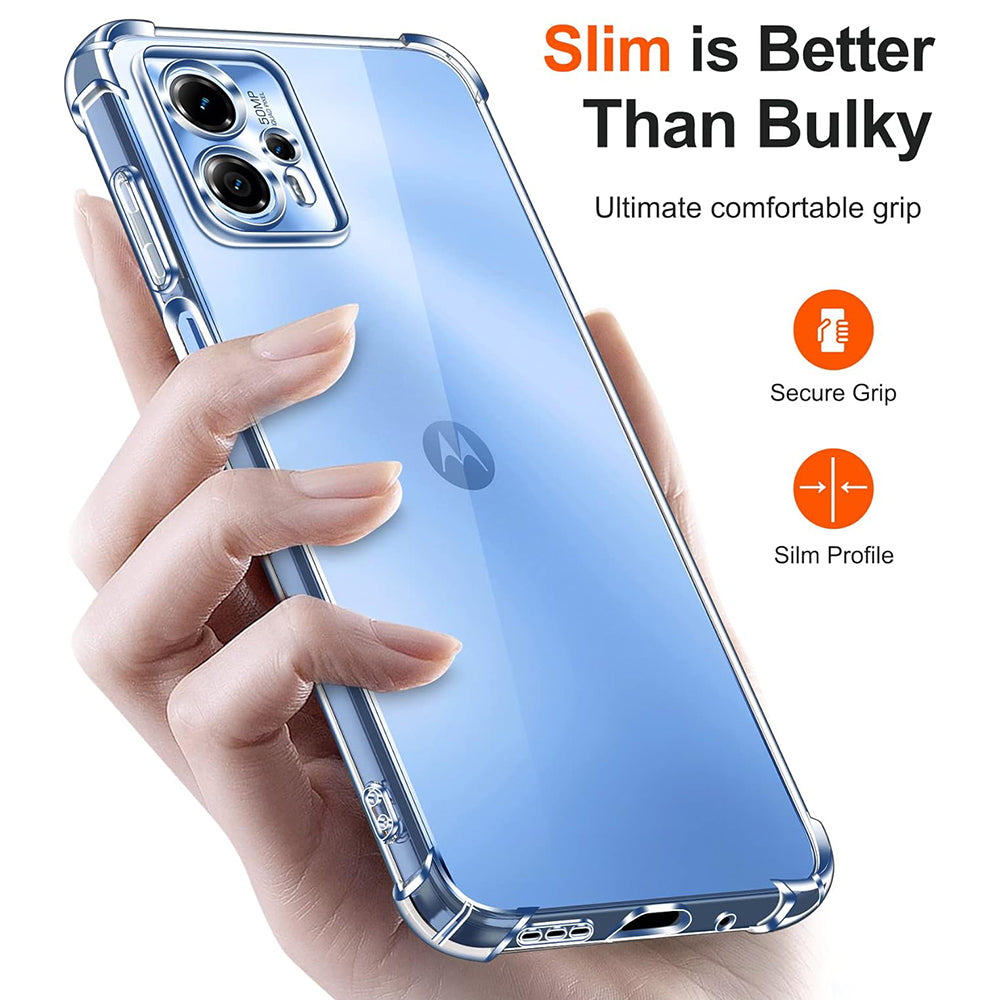 Custodia per Honor X9c Smart, Techsuit, Shockproof Clear, Trasparente