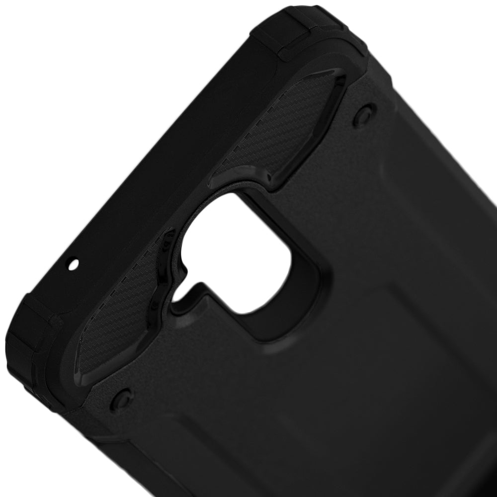 Custodia per Huawei Mate 20 Lite, Techsuit, Hybrid Armor, Nera