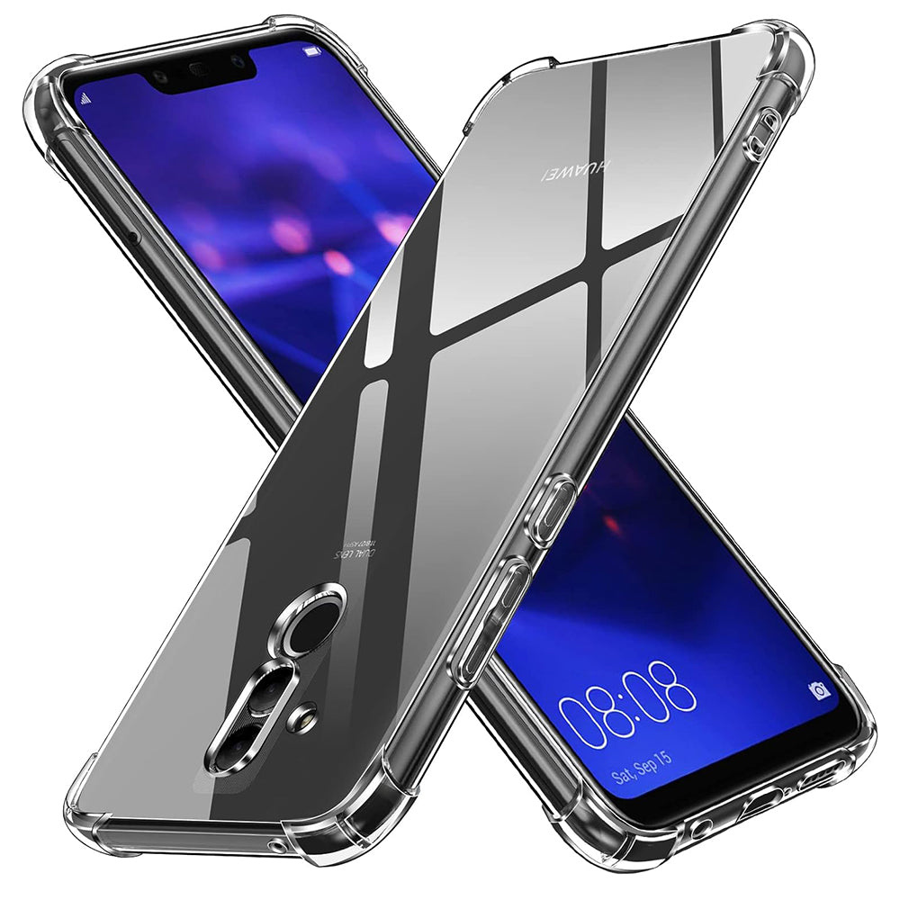 Custodia per Huawei Mate 20 Lite, Techsuit, Shockproof Clear, Trasparente