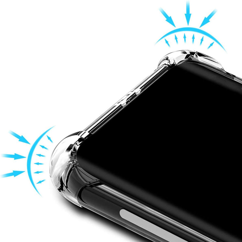 Custodia per Huawei Mate 20 Pro, Techsuit, Shockproof Clear, Trasparente
