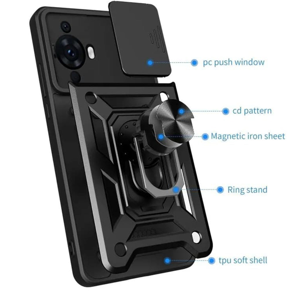 Custodia per Huawei nova 12s / nova 11, Techsuit, CamShield, Rosa