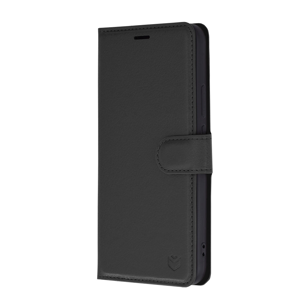 Custodia per Huawei nova 12s / nova 11, Techsuit, Leather Folio, Nera