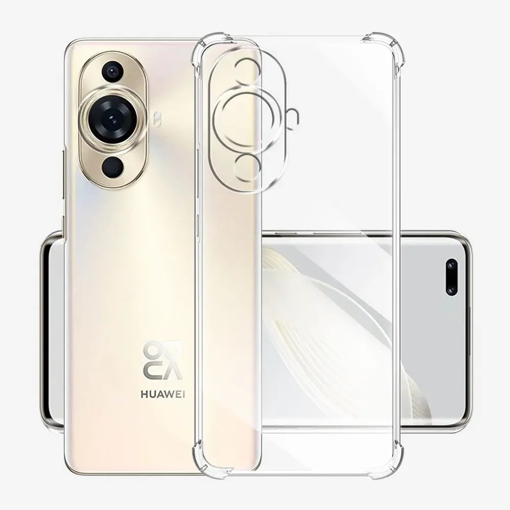 Custodia per Huawei nova 12s / nova 11, Techsuit, Shockproof Clear, Trasparente