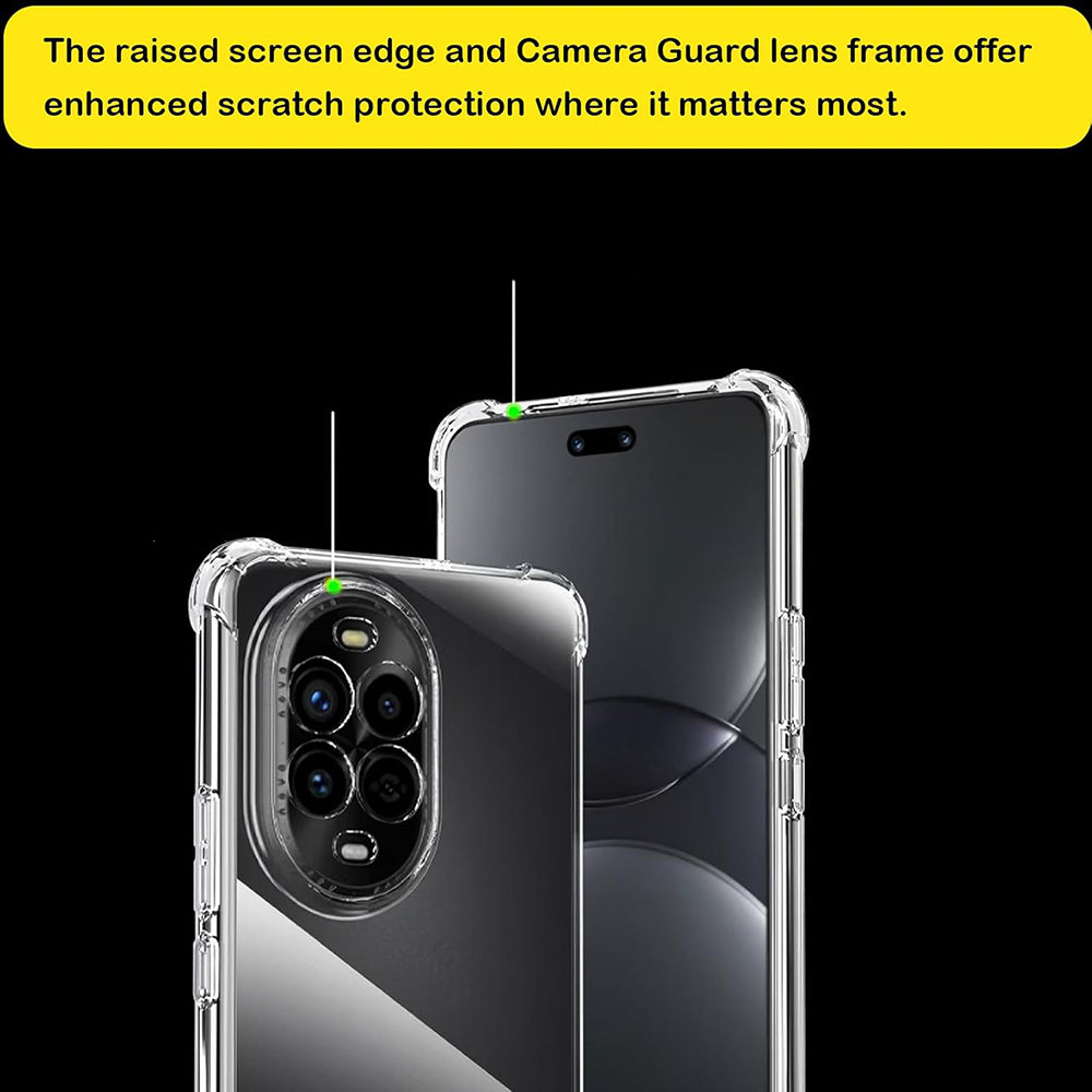 Custodia per Huawei nova 13 Pro, Techsuit, Shockproof Clear, Trasparente