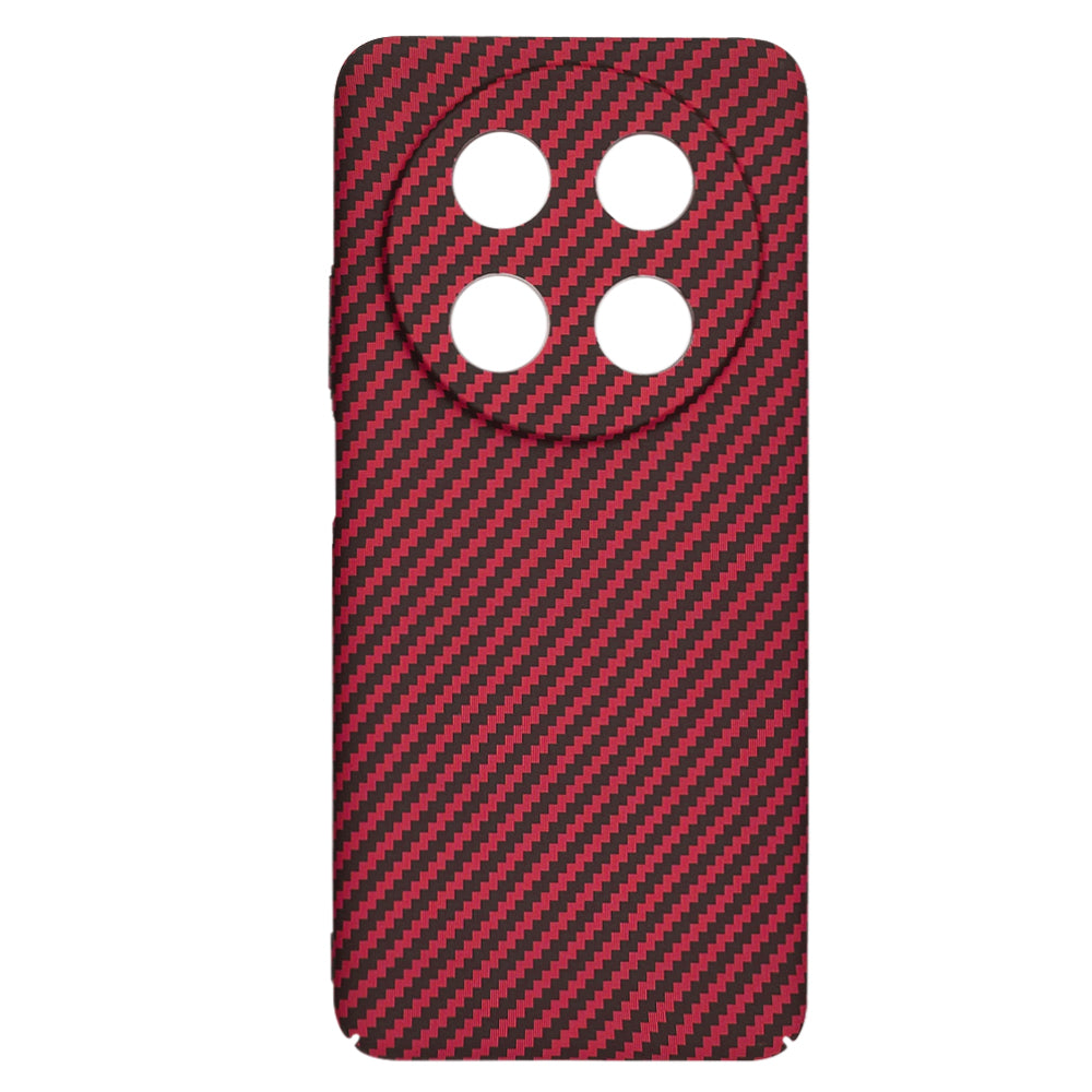 Custodia per Huawei nova 13i / nova 12i, Techsuit, Carbonite FiberShell, Rossa