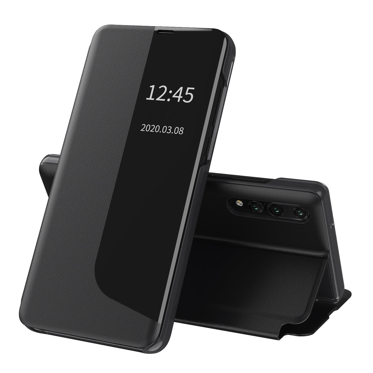 Custodia per Huawei P20 Pro, Techsuit, eFold, Nera