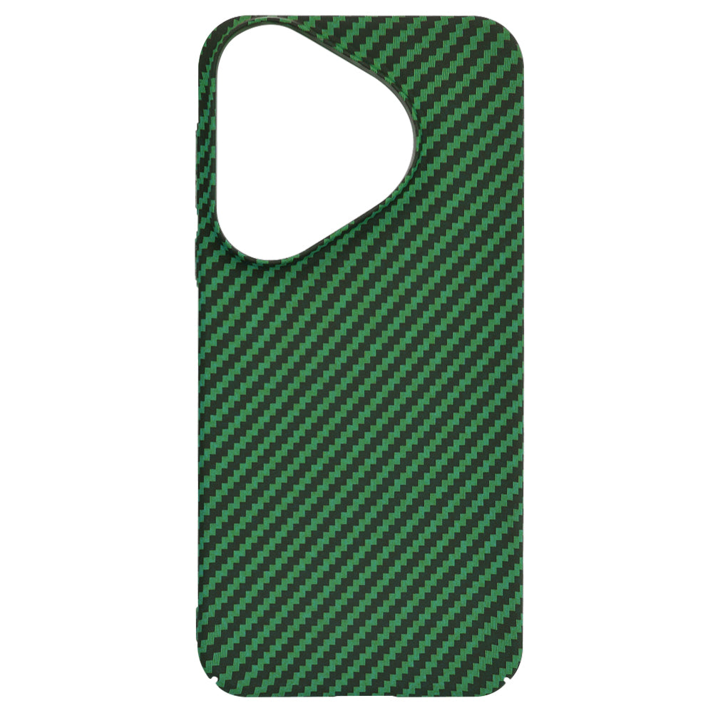 Custodia per Huawei Pura 70, Techsuit, Carbonite FiberShell, Verde
