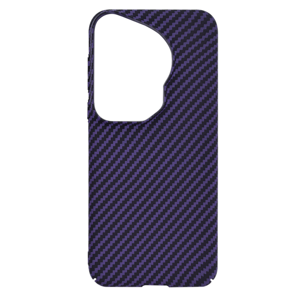 Custodia per Huawei Pura 70 Ultra, Techsuit, Carbonite FiberShell, Viola