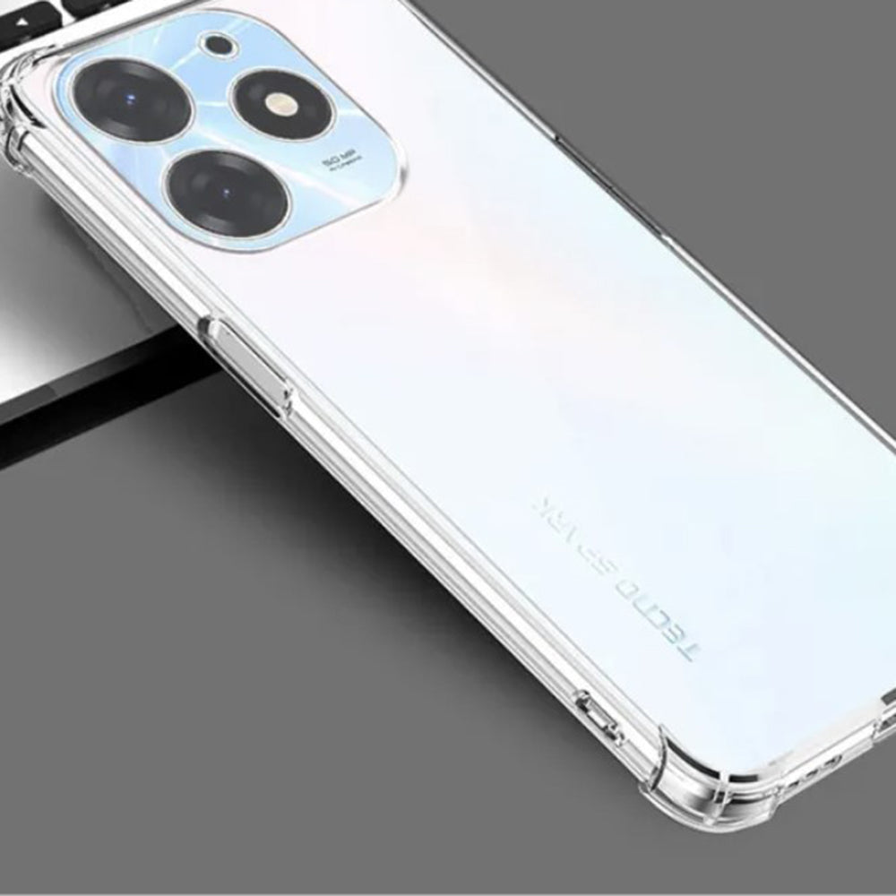 Custodia per Infinix Hot 40i, Techsuit, Shockproof Clear, Trasparente