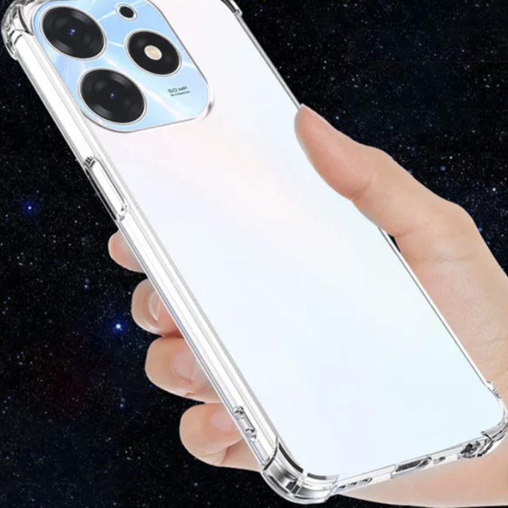 Custodia per Infinix Hot 40i, Techsuit, Shockproof Clear, Trasparente