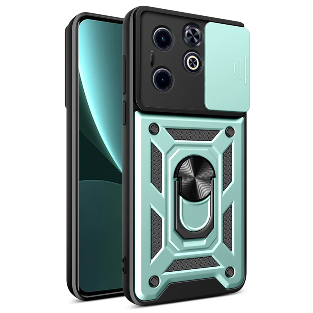 Custodia per Infinix Smart 8 / Hot 40i, Techsuit, CamShield, Verde