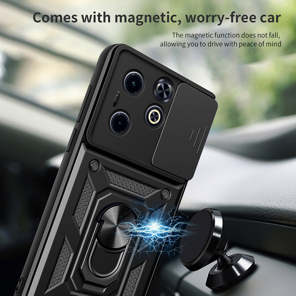 Custodia per Infinix Smart 8 / Hot 40i, Techsuit, CamShield, Verde