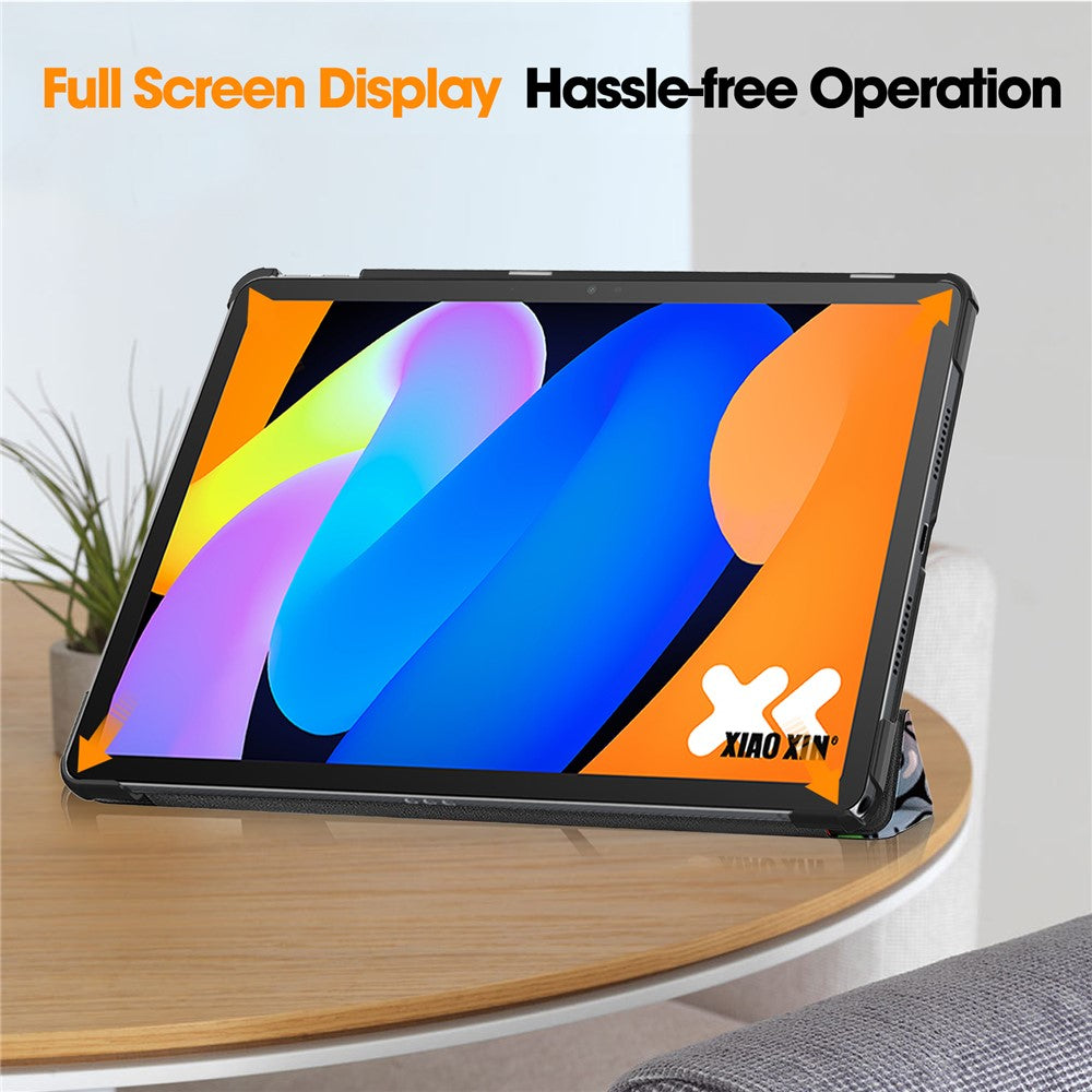 Case for Lenovo Idea Tab Plus, Techsuit, FoldPro Urban Vibe, Multicolor