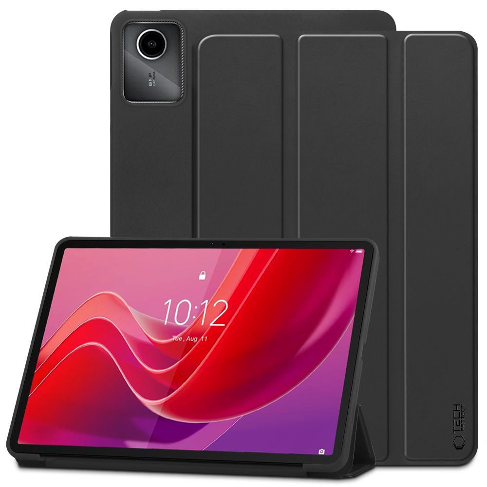 Custodia per Lenovo Tab M11, Tech-Protect, SmartCase, nero