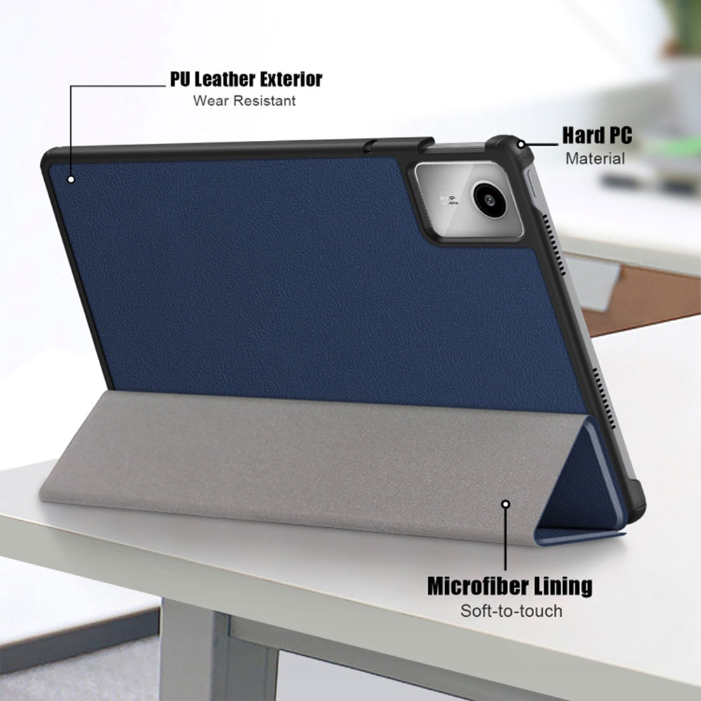 Custodia per Lenovo Tab M11, Techsuit, FoldPro, Blu