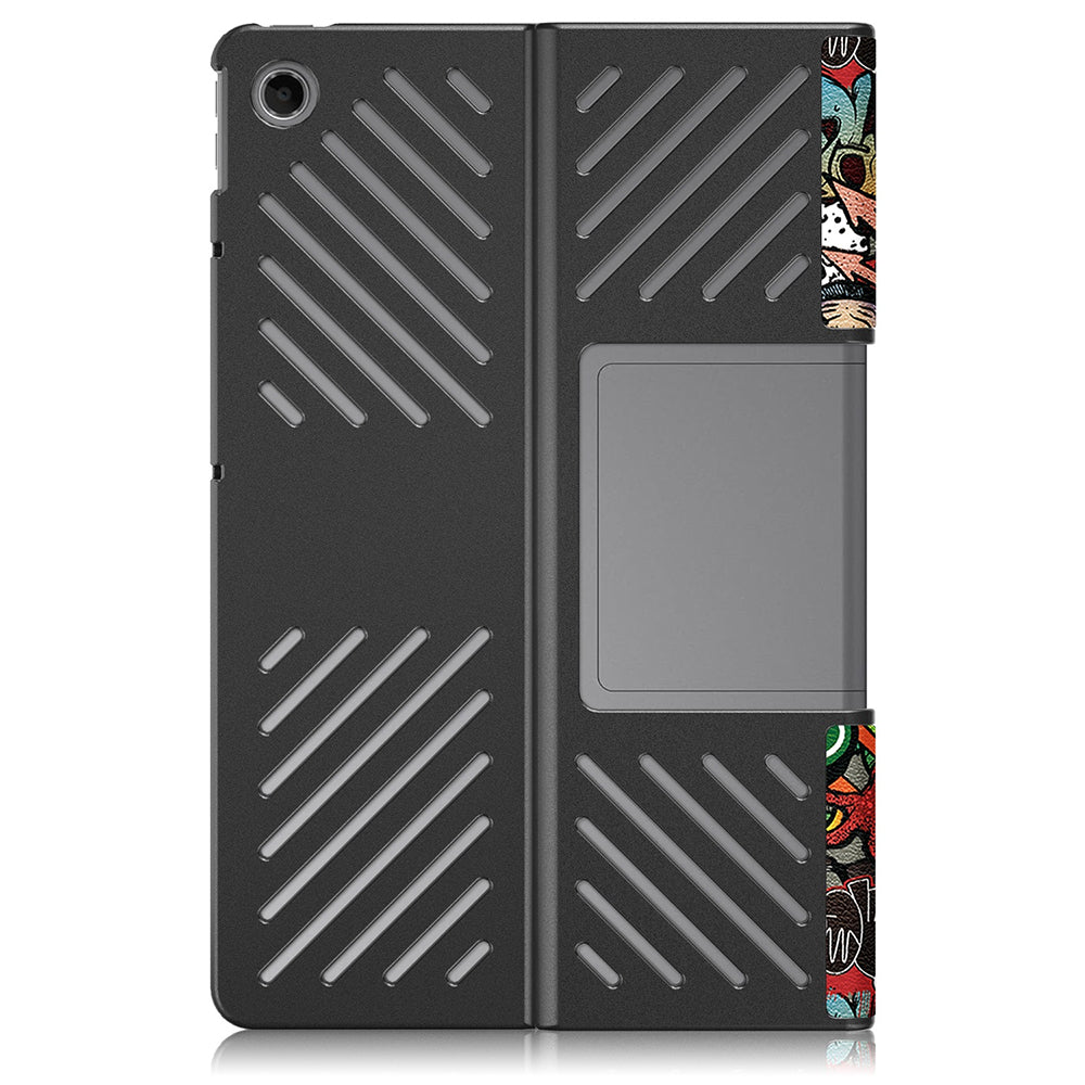 Custodia per Lenovo Tab Plus 11,5 pollici, Techsuit, FoldPro Urban Vibe, Multicolore