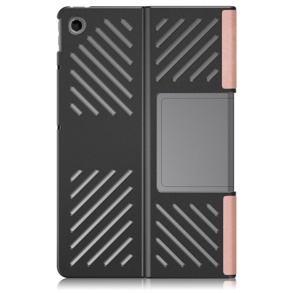 Custodia per Lenovo Tab Plus, Techsuit, FoldPro, Rosa