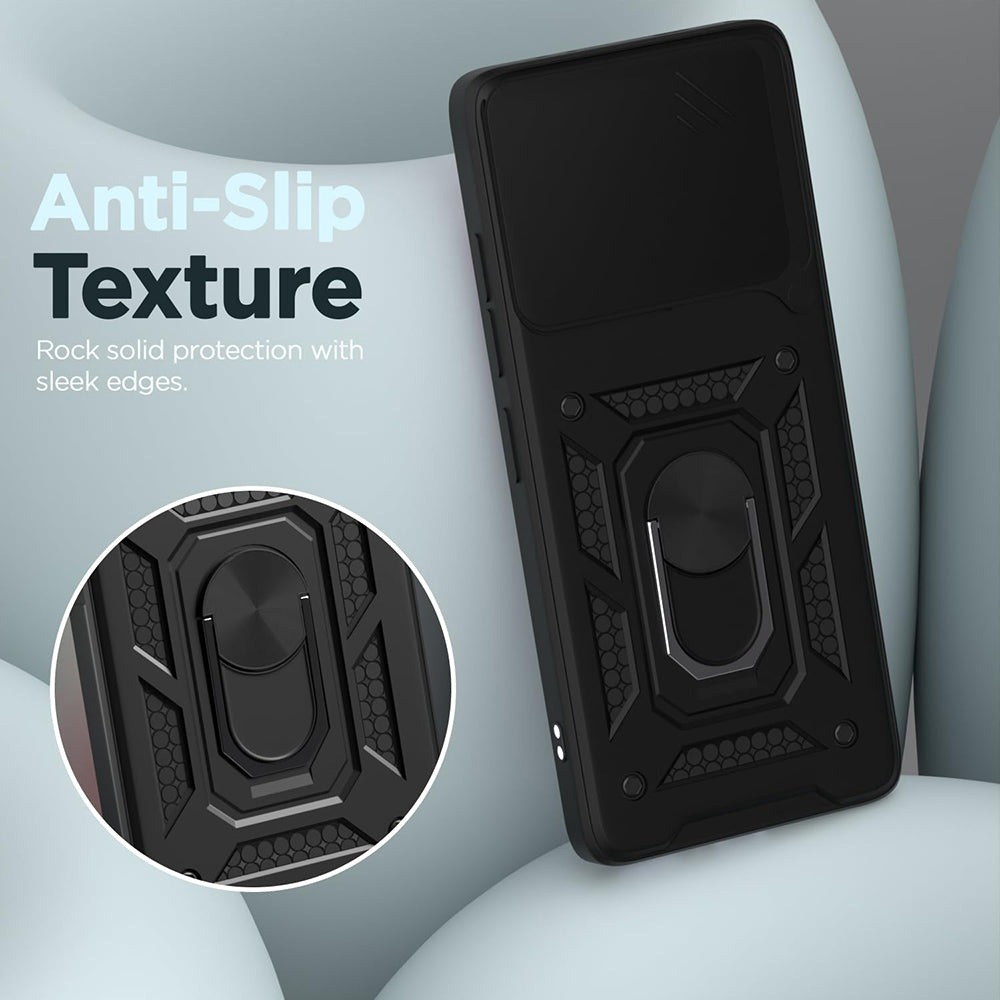 Custodia per Motorola Edge 60 Fusion / Edge 60, Techsuit, CamShield, Blu