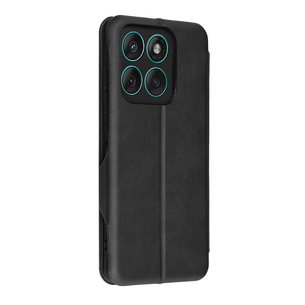 Custodia per Motorola Edge 60 Fusion / Edge 60, Techsuit, Safe Wallet Plus, Nera