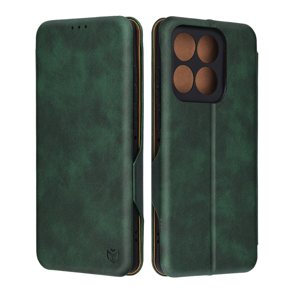 Custodia per Motorola Edge 60 Fusion / Edge 60, Techsuit, Safe Wallet Plus, Verde