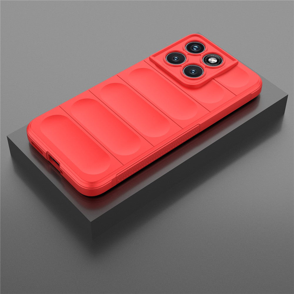 Custodia per Motorola Edge 70 Fusion, Techsuit, Magic Shield, Rossa