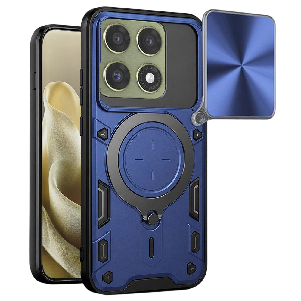 Custodia per Motorola Edge 70 Pro, Techsuit, CamGuard Pro, Blu