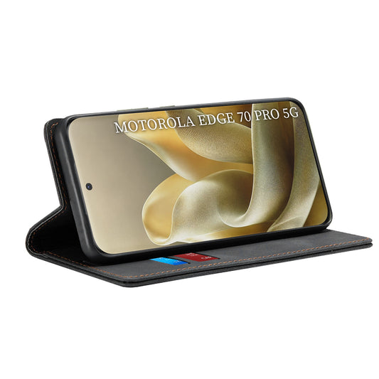 Custodia per Motorola Edge 70 Pro, Techsuit, Confy, Nera