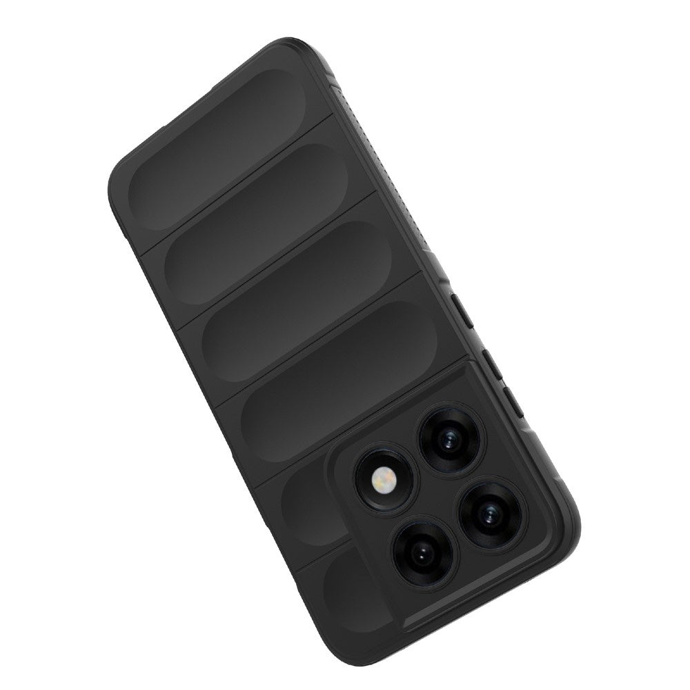 Custodia per Motorola Edge 70 Pro, Techsuit, Magic Shield, Nera