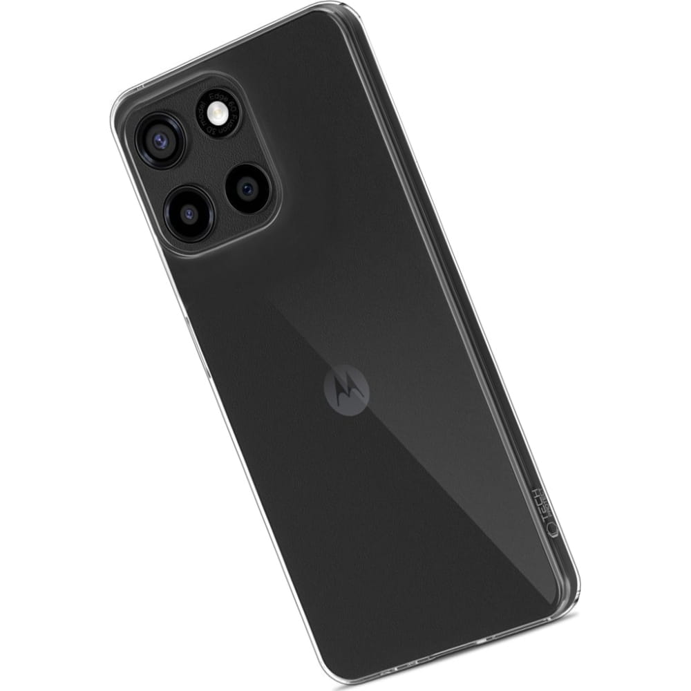 Custodia per Motorola Moto G56, Tech-Protect, Flexair, Trasparente