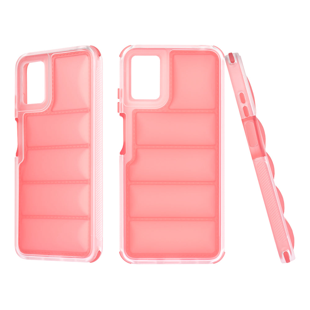 Custodia per Motorola Moto E22i / E22, Techsuit, Wave Shield, Rossa